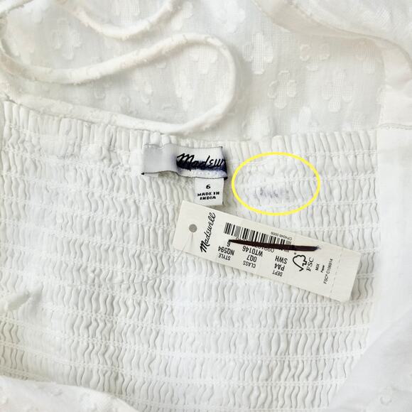 Madewell White Midi Dress - Picture 9 of 10